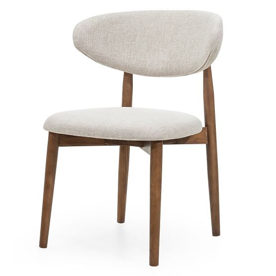 Sedia da pranzo Larnaca beige/marrone