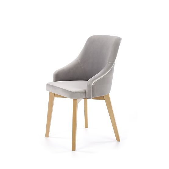 Sedia da pranzo TOLEDO 2 - rovere miele/grigio