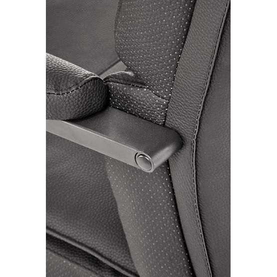 Sedia da ufficio ADRIANO SKID nera