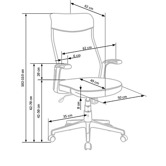 Sedia da ufficio ARCTIC