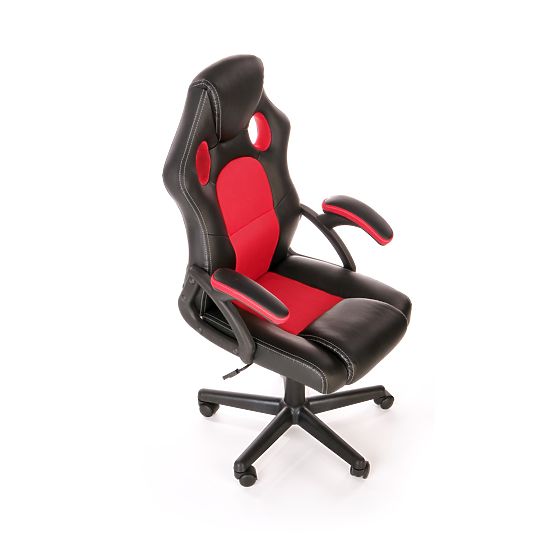 Sedia da ufficio BERKEL nero-rosso (1p=1pz)