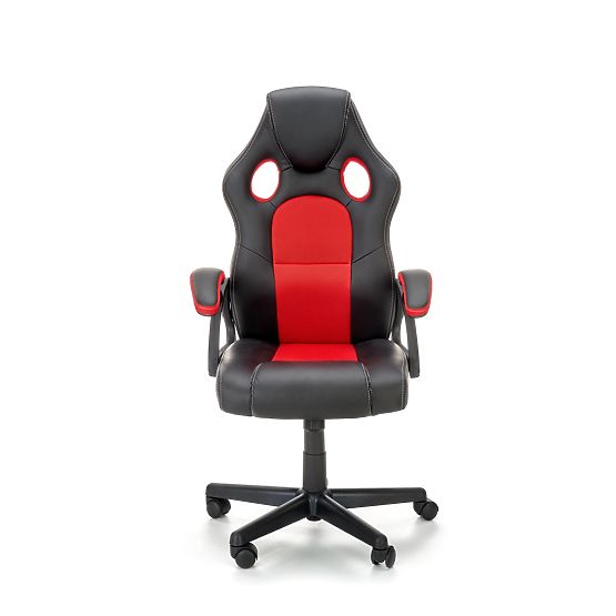 Sedia da ufficio BERKEL nero-rosso (1p=1pz)