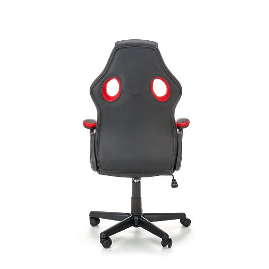 Sedia da ufficio BERKEL nero-rosso (1p=1pz)