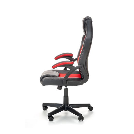 Sedia da ufficio BERKEL nero-rosso (1p=1pz)