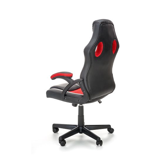 Sedia da ufficio BERKEL nero-rosso (1p=1pz)