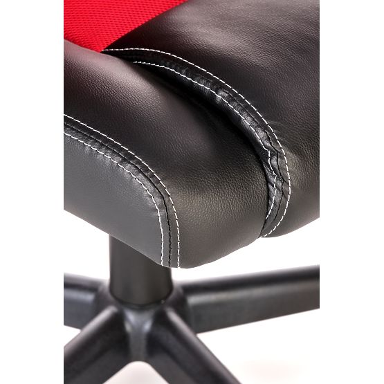 Sedia da ufficio BERKEL nero-rosso (1p=1pz)