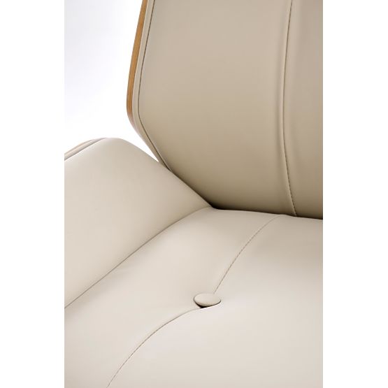 Sedia da ufficio WEBSTER noce/beige