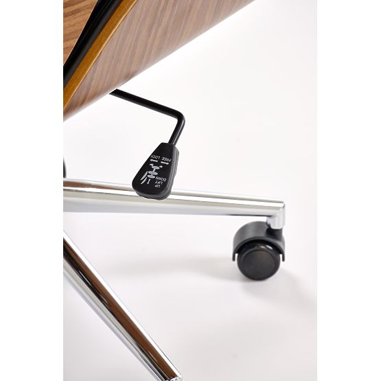 Sedia da ufficio WEBSTER noce/nera