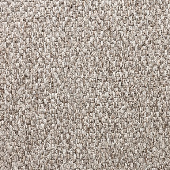 Sedia girevole Chamil beige-grigio, arrotondata