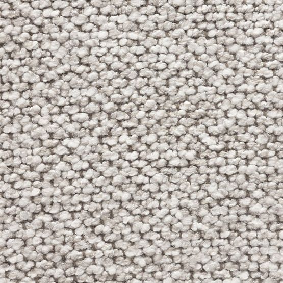 Sedia girevole Nambi beige-grigio, forme arrotondate