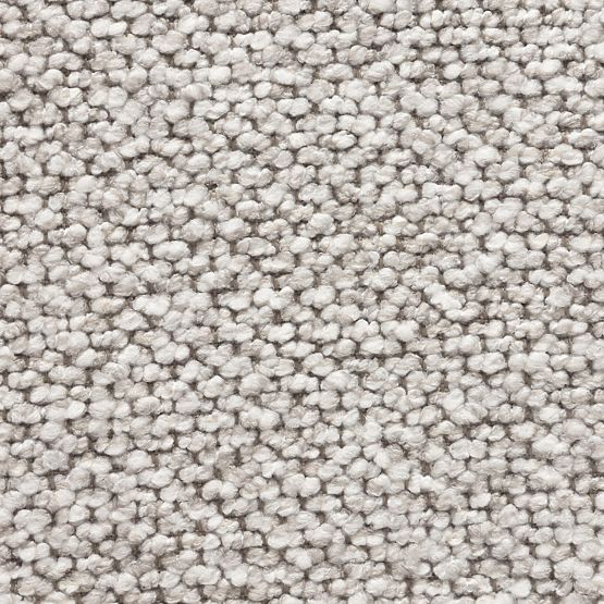 Sedia girevole Nambi beige-grigio, forme arrotondate