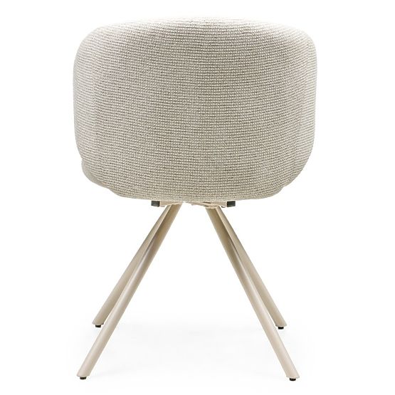 Sedia girevole Pearl beige