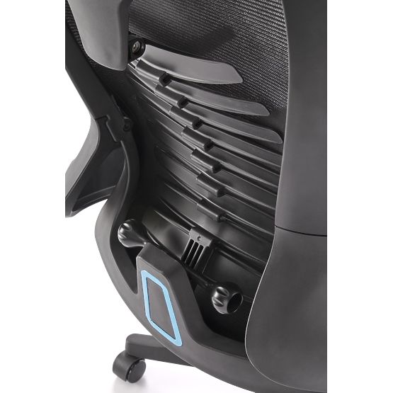 Sedia girevole POLON nera (1p=1pz)