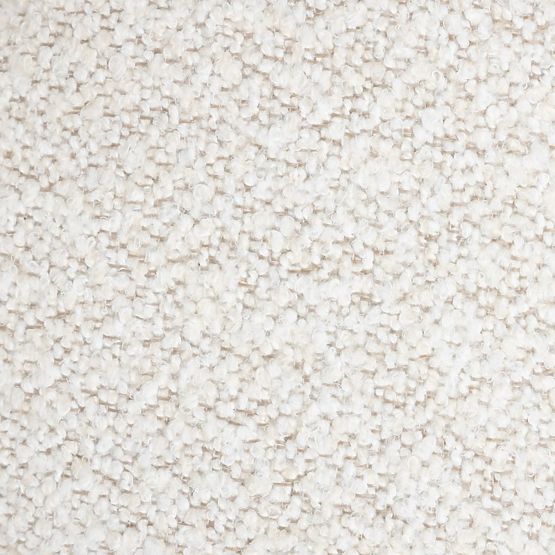 Sedia girevole Santos beige-crema/gambe nere