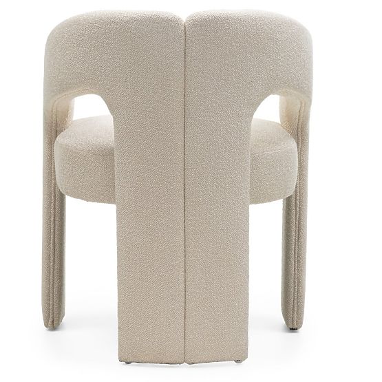 Sedia imbottita Castelo beige