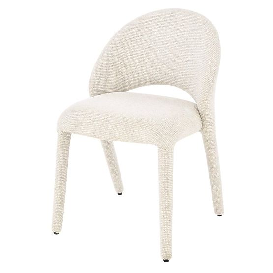 Sedia imbottita Ella beige
