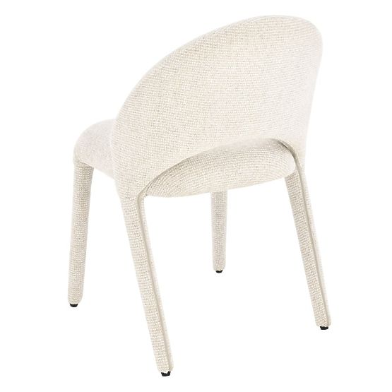 Sedia imbottita Ella beige