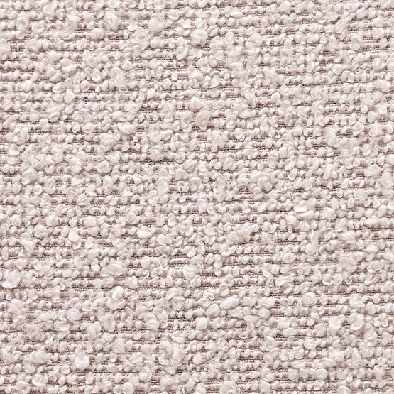 Sedia imbottita Lamu beige, bouclé
