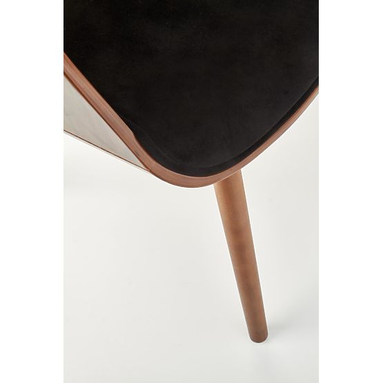 Sedia K396 noce / nero (1p=1pz)
