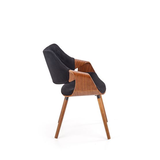 Sedia K396 noce / nero (1p=1pz)