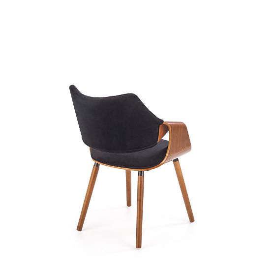 Sedia K396 noce / nero (1p=1pz)