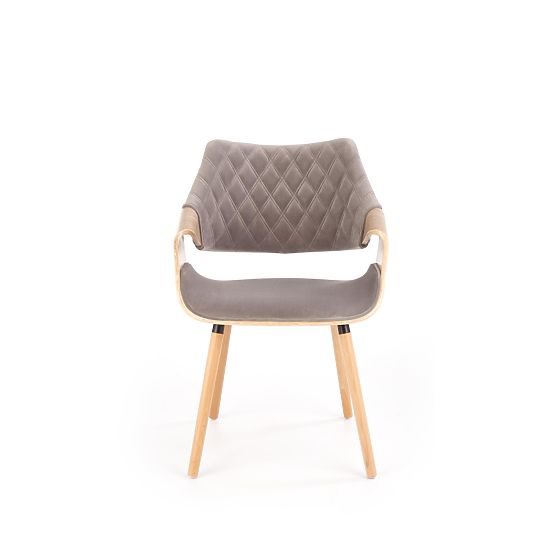 Sedia K396 rovere chiaro / grigio (1p=1pz)