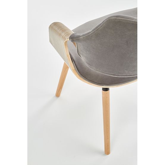 Sedia K396 rovere chiaro / grigio (1p=1pz)