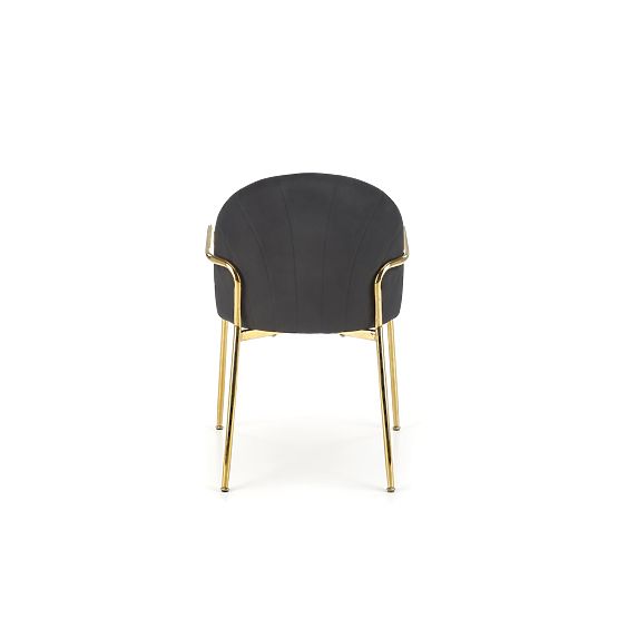 Sedia K500 beige / nero (1p=2 pezzi)