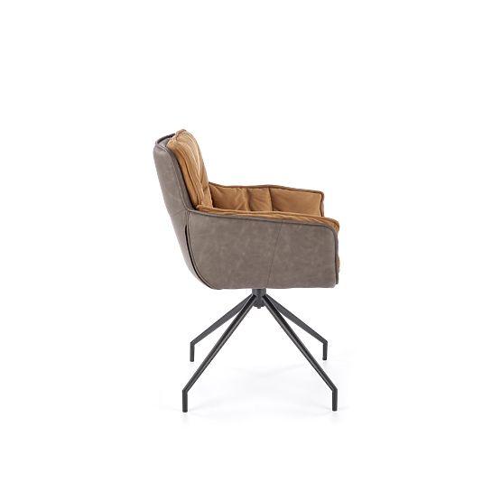 Sedia K523 marrone / marrone scuro (1p=2ks)