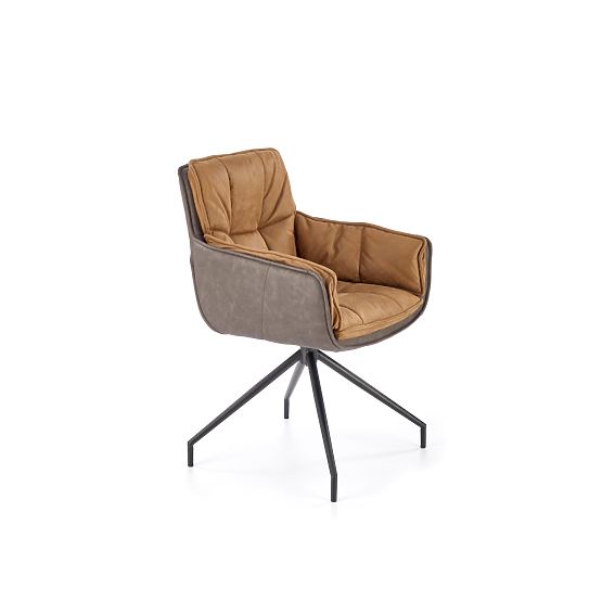 Sedia K523 marrone / marrone scuro (1p=2ks)