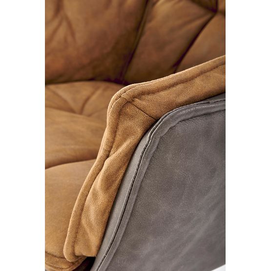 Sedia K523 marrone / marrone scuro (1p=2ks)