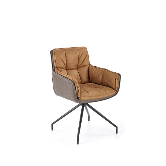 Sedia K523 marrone / marrone scuro (1p=2ks)