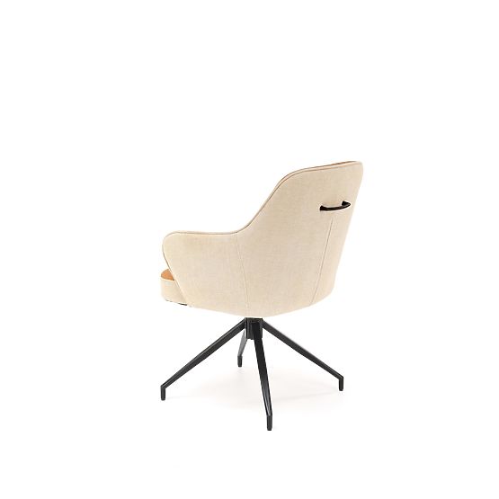 Sedia K527 marrone / beige (1p=2pz)