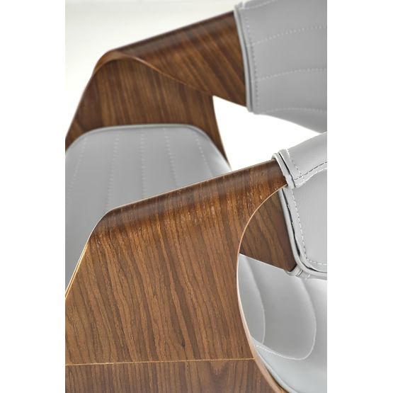 Sedia K544 grigia / noce (1p=1pz)