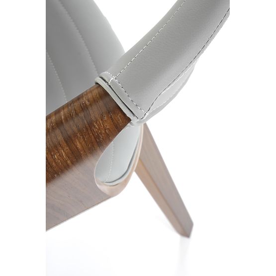 Sedia K544 grigia / noce (1p=1pz)