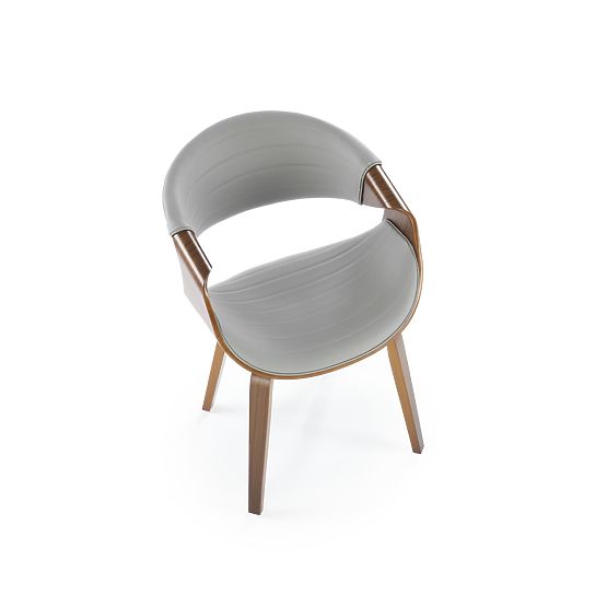 Sedia K544 grigia / noce (1p=1pz)