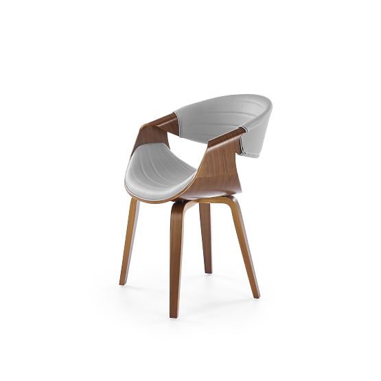 Sedia K544 grigia / noce (1p=1pz)