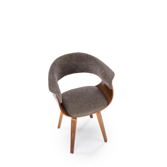 Sedia K545 grigia / noce (1p=1pz)