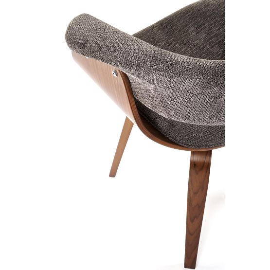 Sedia K545 grigia / noce (1p=1pz)