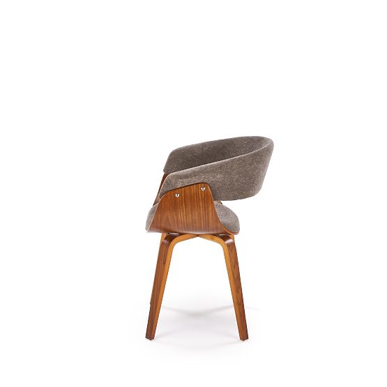Sedia K545 grigia / noce (1p=1pz)