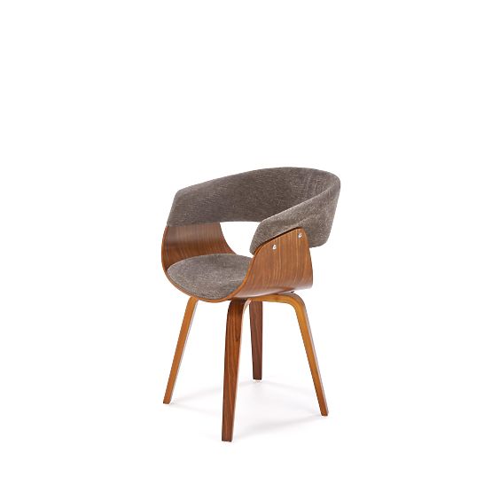 Sedia K545 grigia / noce (1p=1pz)