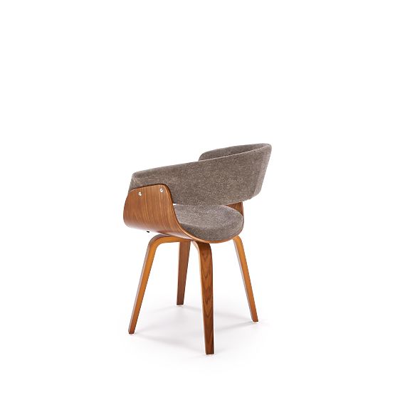 Sedia K545 grigia / noce (1p=1pz)
