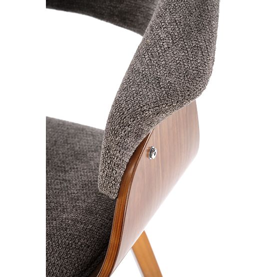 Sedia K545 grigia / noce (1p=1pz)