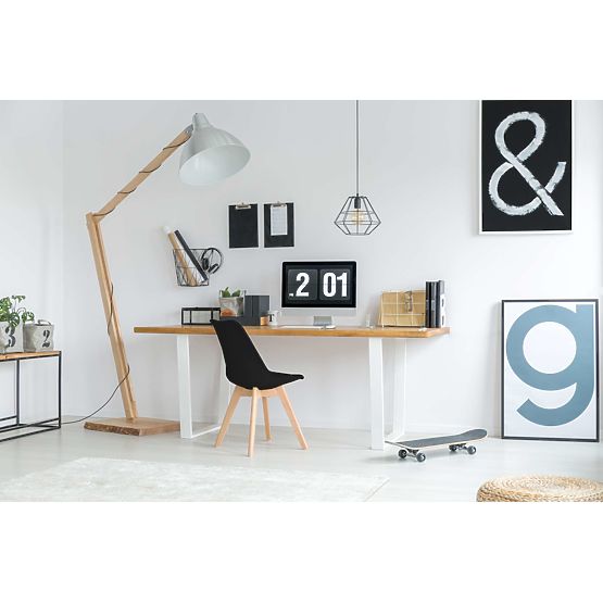 Sedia moderna Nantes DSW nera