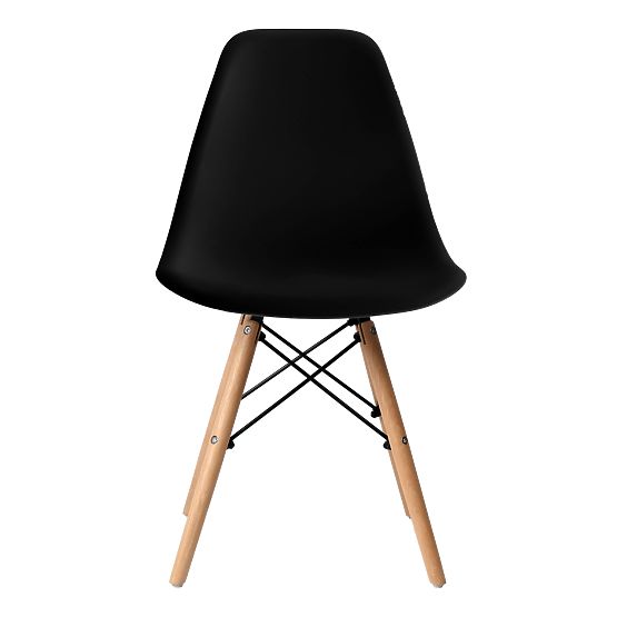 Sedia moderna Paris DSW nera