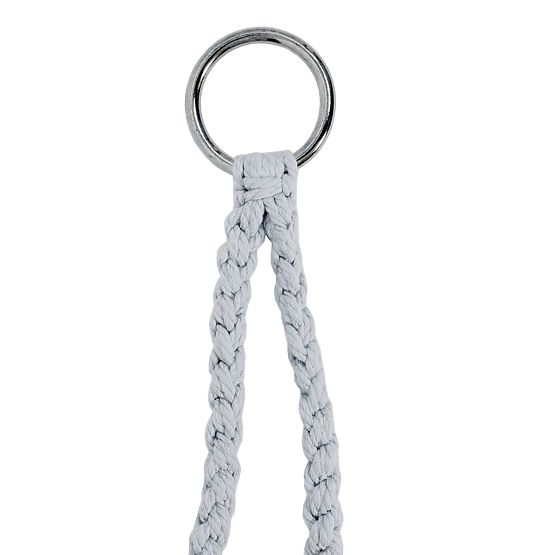 Sedia sospesa Nido di cicogna LAGOS grigia con cuscini