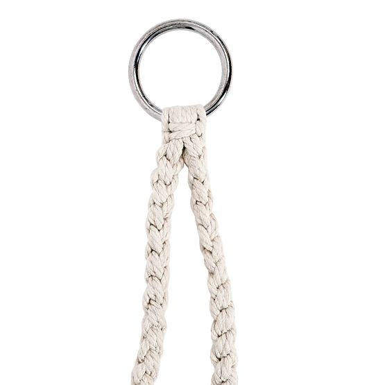 Sedia sospesa Nido di Cicogna TOGO con cuscini crema