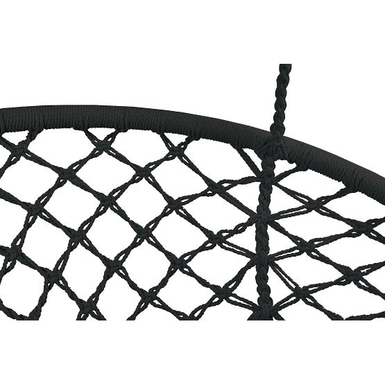 Sedia sospesa Nido di cicogna TOGO cuscini neri