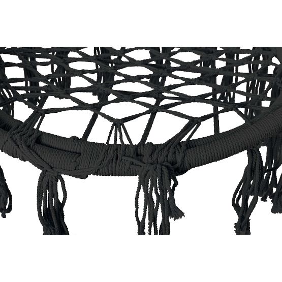 Sedia sospesa Nido di Cicogna TOGO nera