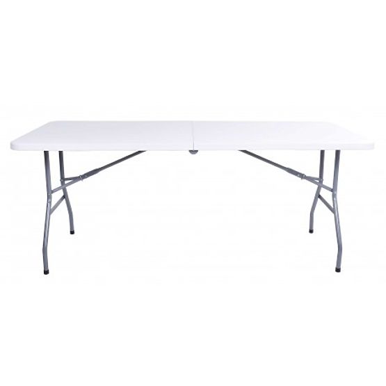 Set catering FETA WHITE tavolo + 2 panche